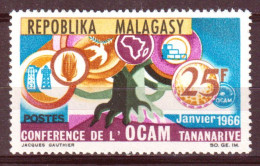 Madagascar 1966 Y.T.424A **/MNH VF - Madagaskar (1960-...)