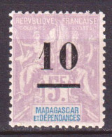 Madagascar 1902 Y.T.49 */MH VF/F - Ungebraucht