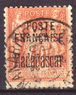 Madagascar 1891 Y.T.18 O/Used VF/F - Gebruikt