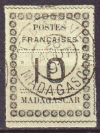 Madagascar 1891 Y.T.9 O/Used VF/F - Usados