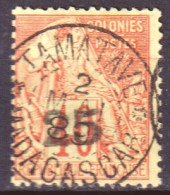 Madagascar 1889 Y.T.3 O/Used VF/F - Gebraucht