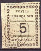 Madagascar 1891 Y.T.8 O/Used VF/F - Gebraucht