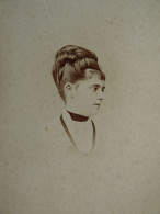 Photo Cdv Le Jeune, Paris - Madeleine Martelet  En 1873 L679 - Ancianas (antes De 1900)