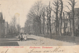 4933 32 Wormerveer, Marktstraat. 1907. (Scheurtje Rechtsonder)  - Wormerveer