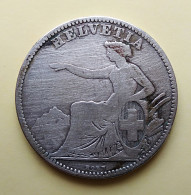 - SUISSE - 2 Francs - 1862 - Argent - - 2 Franken