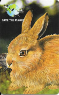 Italy: Prepaid GlobalOne - Save The Planet 45, Europäischer Feldhase - [2] Tarjetas Móviles, Prepagadas & Recargos