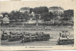 NEVERS Couvent De Saint Gildard. Locomotives - Nevers
