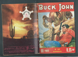 Buck John N° 163 - Bimensuel  " L'hermite    " - D.L.  40 - 1954  - Tex0401 - Piccoli Formati