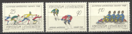 Liechtenstein, 1987, Olympic Winter Games Calgary, Sports, MNH, Michel 934-936 - Ongebruikt