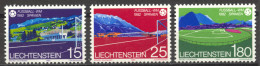Liechtenstein, 1982, Soccer World Cup Spain, Football, Sports, MNH, Michel 799-801 - Unused Stamps