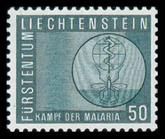 Liechtenstein, 1962, Fight Against Malaria, WHO, United Nations, MNH, Michel 419 - Neufs