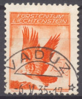 Liechtenstein, 1935, Eagle, Bird, Animals, Used, Michel 144 - Usati