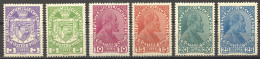 Liechtenstein, 1917, 1919, Heraldry, King Johann II, MNH, Michel 4-9 - Neufs