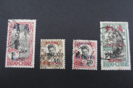 MONG-TZEU N°47/61/62/65 Oblit. TB COTE 49 EUROS VOIR SCANS - Used Stamps