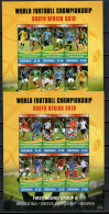 Grenada 2010 Football Soccer World Cup Set Of 4 Sheetlets + 2 S/s MNH - 2010 – South Africa