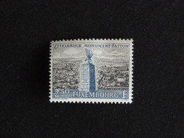 LUXEMBOURG LUXEMBURG YT 600 ** MNH - MONUMENT PATTON ET VUE DE ETTELBRUCK - Nuovi