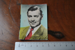 Clark Gable Photo (5 X 7cm) Chromos Belgian Chewing Gum Chocolat Cigarette Cinéma Vedette Acteur Actrice - Autres & Non Classés