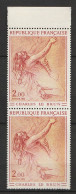 N° 1742 Ieuvre D'Art: C Le Brun Belle Paire De 2 Timbres Neuf Impeccable, Beaux Timbres Neuf Impréccable - Unused Stamps