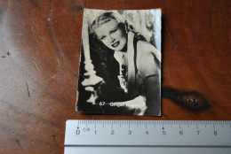 Ginger Rogers Photo (5 X 7cm) Chromos Belgian Chewing Gum Chocolat Cigarette Cinéma Vedette Acteur Actrice - Altri & Non Classificati