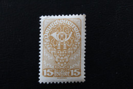 1920 Mi AT 262x 15 HELLER NEUF MH - Unused Stamps