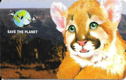 Italy: Prepaid GlobalOne - Save The Planet 37, Puma - Cartes GSM Prépayées & Recharges