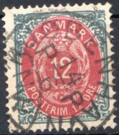 DANEMARK - Cadre I, Perf 14X13½, Rose Lilas Terne - Used Stamps