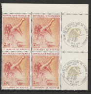 N° 1742 Ieuvre D'Art: C Le Brun Beau Bloc De 4 Timbres Neuf Impeccable, Beaux Timbres Neuf Impréccable 1er Jour - Ongebruikt