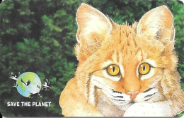 Italy: Prepaid GlobalOne - Save The Planet 35, Rotluchs - [2] Tarjetas Móviles, Prepagadas & Recargos