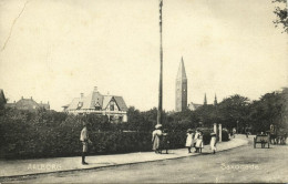 Denmark, AALBORG ÅLBORG, Saxogade, Church (1910s) Postcard - Dinamarca