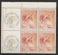 N° 1742 Ieuvre D'Art: C Le Brun Beau Bloc De 4 Timbres Neuf Impeccable, Beaux Timbres Neuf Impréccable - Unused Stamps
