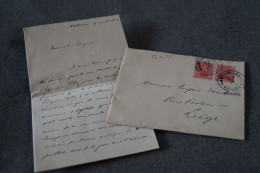 Très Bel Envoi ,oblitération De Malines 1923, + Courrier, Pour Collection - Autres & Non Classés