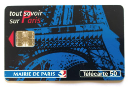 Télécarte France - Mairie De Paris - Unclassified