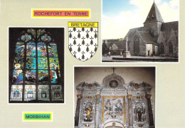 56 - Rochefort En Terre - Eglise Notre Dame De La Tronchaye - Multivues - Rochefort En Terre