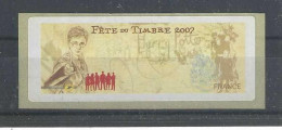 Timbre Distributeur Fête Du Timbre 2007 - Valeur 0.54€ - 2010-... Abgebildete Automatenmarke