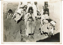 MAROC - EL KELAAT-M'GOUNA, TINGHIR ??  - PHOTOGRAPHIE  Femmes Berbère 1910-20  - Lieu Exact à Identifié Cliché TRES RARE - Afrika