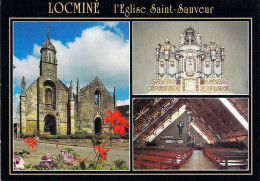 56 - Locminé - L'Eglise Saint Sauveur - Multivues - Locmine