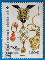 France 2021 : Euromed Postal, Bijoux Artisanaux N°5511 Oblitéré - Used Stamps