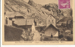 05 // FOUILLOUSE / (saint Paul Sur Ubaye) / L'église Et Le BREC DE CHAMBEYRON - Sonstige & Ohne Zuordnung