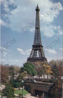 CARTOLINA  C9 PARIS,FRANCIA-LA TOUR EIFFEL-VIAGGIATA 1959 - Eiffeltoren