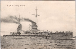 S.M.S. “König Albert” (Deutschland) (Marine Schiffspost 1915) - Oorlog