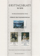Germany Deutschland 1978-19 Deutsche Malerei Des Impressionismus, Lovis Corinth, Max Slevogt, Max Liebermann, Bonn - 1974-1980