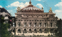 CARTOLINA  C9 PARIS,FRANCIA-L'OPERA-BOLLO STACCATO,VIAGGIATA - Andere Monumenten, Gebouwen