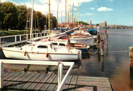 Navigation Sailing Vessels & Boats Themed Postcard Kappeln Segelhafenyacht - Sailing Vessels