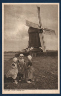 Zeeland. Jeunes Filles En Costumes Traditionnels Et Moulin à Vent. Lot De 3 Cartes - Other & Unclassified