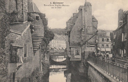 Quimper (29 - Finistère) La Tourelle Et Vieilles Maisons Sur Le Steir - Quimper