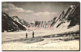 CPA Glacier D&#39Argentieres Et Les Courtes - Other & Unclassified