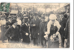 CPA 62 Calais Le Dr Et Mme Zamenhof Débarqués Du Paquebot Le Nord  Après Le Congrès De Cambridge - Calais