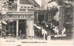 76  BERNEVAL Sur MER  Alimentation Générale De La Plage, Café Restaurant, Pension De Famille, - Berneval