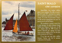 35 - Saint Malo - Vieux Gréement Devant Les Remparts - Saint Malo