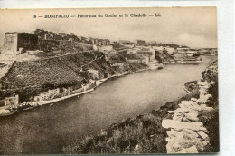 2A-CORSE -  BONIFACIO - Panorama Du Goulet  Et  La  Citadelle - Andere & Zonder Classificatie